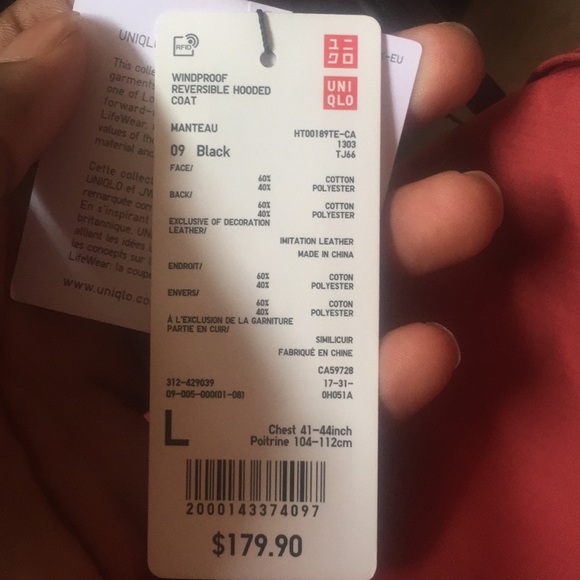 UNIQLO reversible hooded coat - Picture 5 of 5